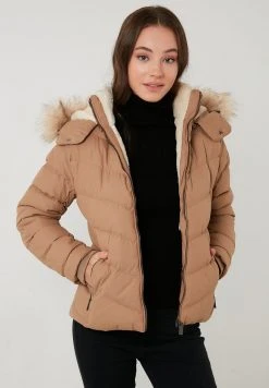 LELA Chaqueta De Invierno - Dark Beige , Mujer -LELA Tienda 41362c29de6c4743afbee75045b59c60