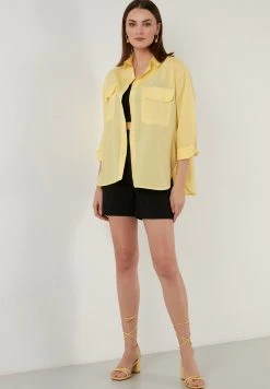 LELA Camisa - Yellow , Mujer -LELA Tienda 41976791d84e436285043f28e3d81542