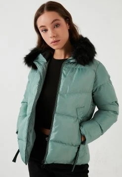 LELA COLAR INFLATABLE - Chaqueta De Invierno - Mint , Mujer -LELA Tienda 421cf437c2804ac29e53ff1d7dcfc2a7