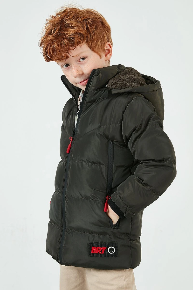 LELA Abrigo De Invierno - Khaki, Niños 4 LELA Abrigo De Invierno - Khaki, Niños - Imagen 4