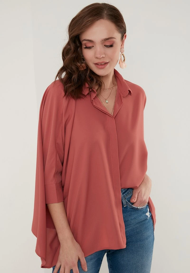 LELA Camisa - Dusty Rose Color , Mujer 4 LELA Camisa - Dusty Rose Color , Mujer - Imagen 4