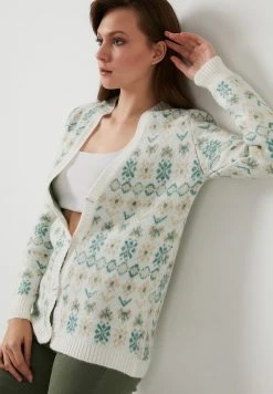 LELA Chaqueta De Punto - Ecru , Mujer -LELA Tienda 47b62003da2446a184d6ca38dbfeed39