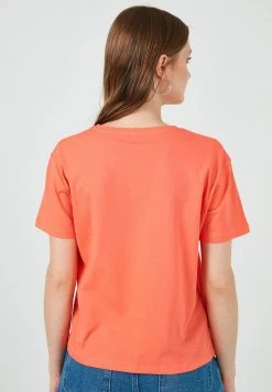 LELA Camiseta Estampada - Vermilion, Mujer -LELA Tienda 47e1df50596042b2bf3e07db9b9cafd3