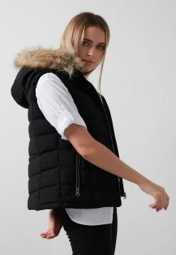 LELA GIA - Chaleco - Black, Mujer -LELA Tienda 4b444f107ae245d681abe784bf47717a