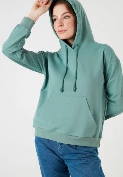 LELA BACK PRINT - Jersey Con Capucha - Mint, Mujer 7 LELA BACK PRINT - Jersey Con Capucha - Mint, Mujer -LELA Tienda 4cfa65709bf042419ce19e3bd17f1588