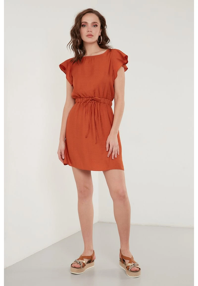 LELA Vestido Informal - Brick Red , Mujer 2 LELA Vestido Informal - Brick Red , Mujer - Imagen 2