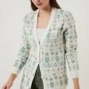 LELA Chaqueta De Punto - Ecru , Mujer