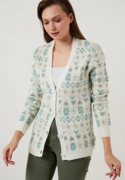 LELA Chaqueta De Punto - Ecru , Mujer