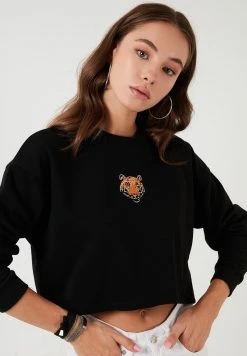 LELA Sudadera - Black , Mujer -LELA Tienda 510a64440554446aa7e9a7cce0417a89