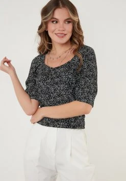 LELA Blusa - Black , Mujer -LELA Tienda 518384e44e6f43f3977290e13dce3849