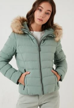 LELA INFLATABLE - Chaqueta De Invierno - Mint, Mujer
