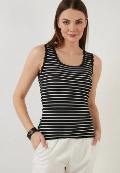 LELA Top - Black , Mujer