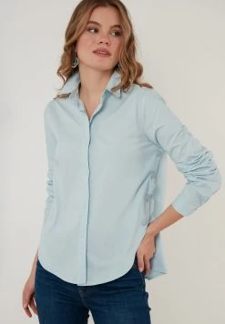 LELA Camisa - Baby Blue , Mujer