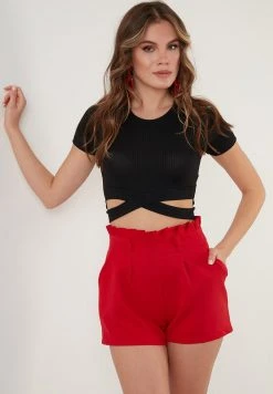 LELA SLIM FIT - Camiseta Estampada - Black , Mujer