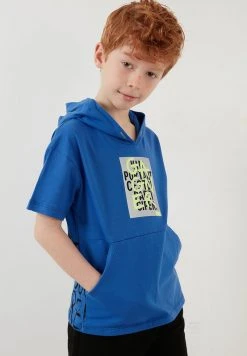 LELA REGULAR FIT T-SHIRT AND SHORTS - Shorts - Blue , Niños -LELA Tienda 5df3f8553a7141cba893d766ecd16d52