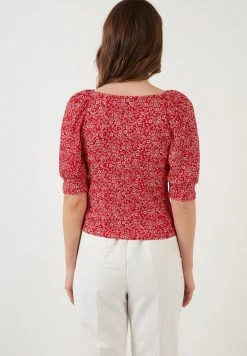 LELA Blusa - Red, Mujer -LELA Tienda 5eba425a0d2643e7807e5f81e529a132