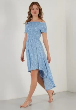 LELA Vestido Informal - Baby Blue , Mujer -LELA Tienda 5ff65c0e9ab74be58c5397ddd919925f