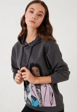 LELA Jersey Con Capucha - Smoked Color, Mujer 7 LELA Jersey Con Capucha - Smoked Color, Mujer -LELA Tienda 5ff661845c41436695d1fcf2a668c118