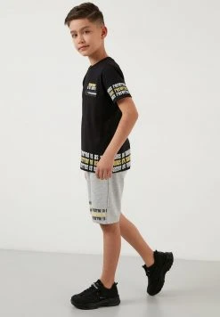 LELA SET - Shorts - Black , Niños -LELA Tienda 61be1d91e1bc4ffa9485462e97c20e8b