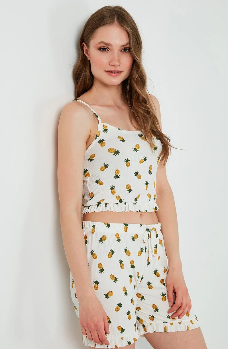 LELA Pijama - Yellow , Mujer 4 LELA Pijama - Yellow , Mujer - Imagen 4