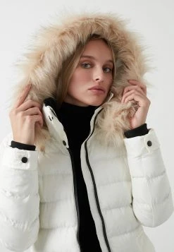 LELA Abrigo De Invierno - Ecru , Mujer -LELA Tienda 638d78859407419bb3358f4829a31244