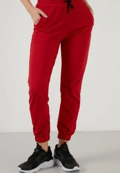 LELA Pantalones Deportivos - Red , Mujer