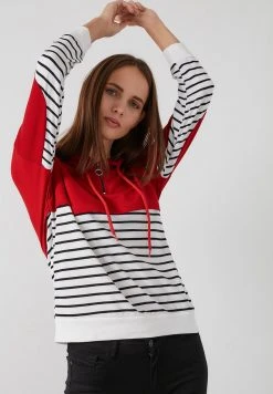 LELA Jersey Con Capucha - Red Navy Blue , Mujer -LELA Tienda 6657c078ebf94b6e948d9289c66c587f