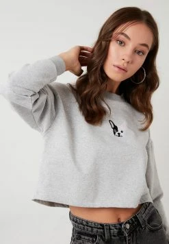 LELA Sudadera - Grey , Mujer -LELA Tienda 6715adae43e14afea68456b189abdb52