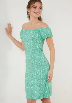 LELA Vestido De Tubo - Light Green, Mujer -LELA Tienda 6763d302337a4470ad1feeb9ab67bc88