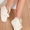 LELA POM-POM - Pantuflas - Ecru , Mujer