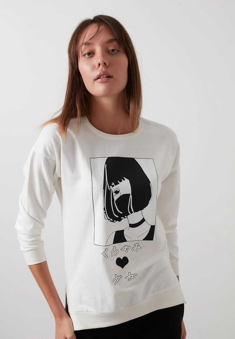 LELA Sudadera - Ecru , Mujer 2 LELA Sudadera - Ecru , Mujer - Imagen 2