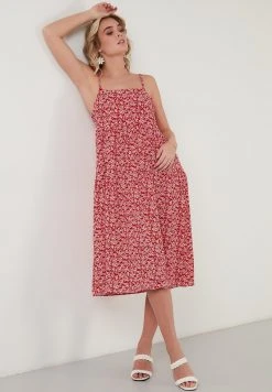 LELA LONG - Vestido Ligero - Red , Mujer -LELA Tienda 6cf99b38eeb6421d961585ac020fe5b4