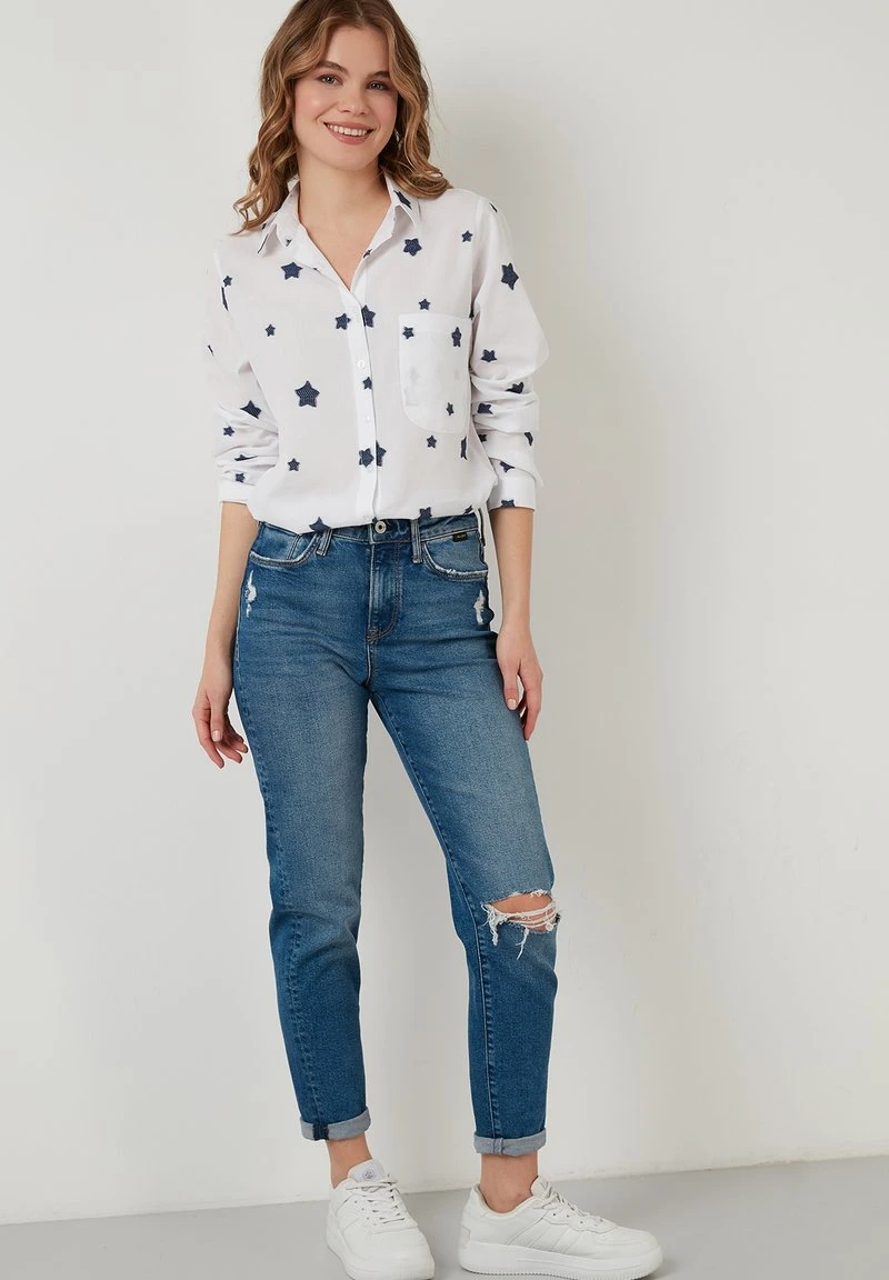 LELA REGULAR FIT - Camisa - White , Mujer 2 LELA REGULAR FIT - Camisa - White , Mujer - Imagen 2