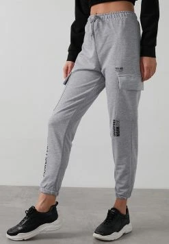 LELA Pantalones Deportivos - Grey , Mujer