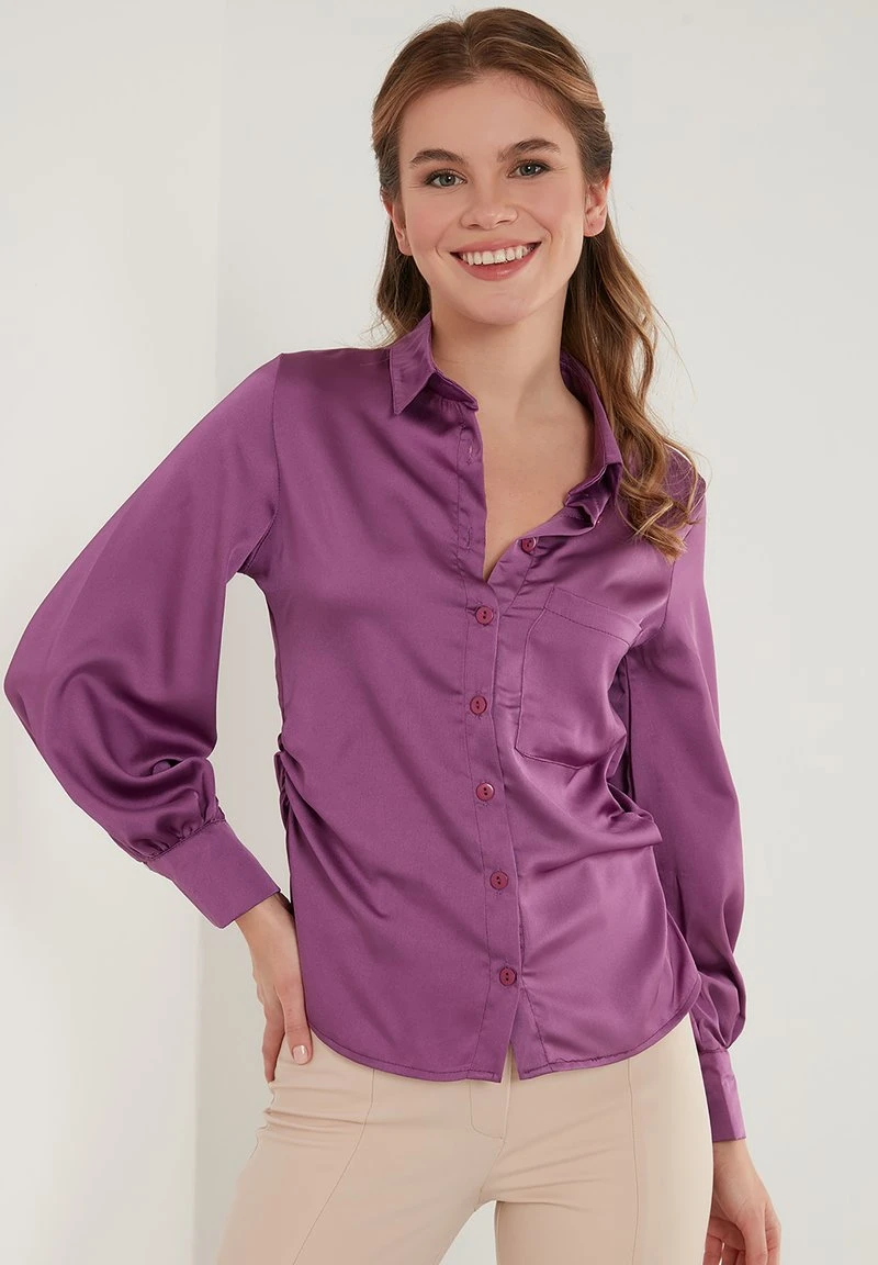 LELA Camisa - Purple , Mujer 1 LELA Camisa - Purple , Mujer