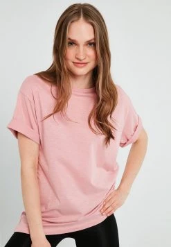 LELA Camiseta Estampada - Dusty Rose Color , Mujer -LELA Tienda 6ef759a8519b4d27903829986e76742b
