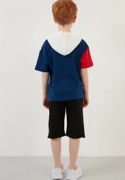 LELA REGULAR FIT T-SHIRT AND SHORTS - Shorts - Navy Blue, Niños -LELA Tienda 714bd434743f4c6f9d691c83ca89dd3c
