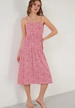 LELA LONG - Vestido Ligero - Fuchsia, Mujer -LELA Tienda 736d884c9f2e4fa385d36aa9f4997f11