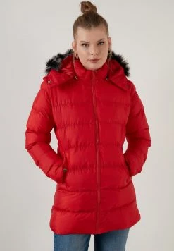 LELA Abrigo De Invierno - Red , Mujer