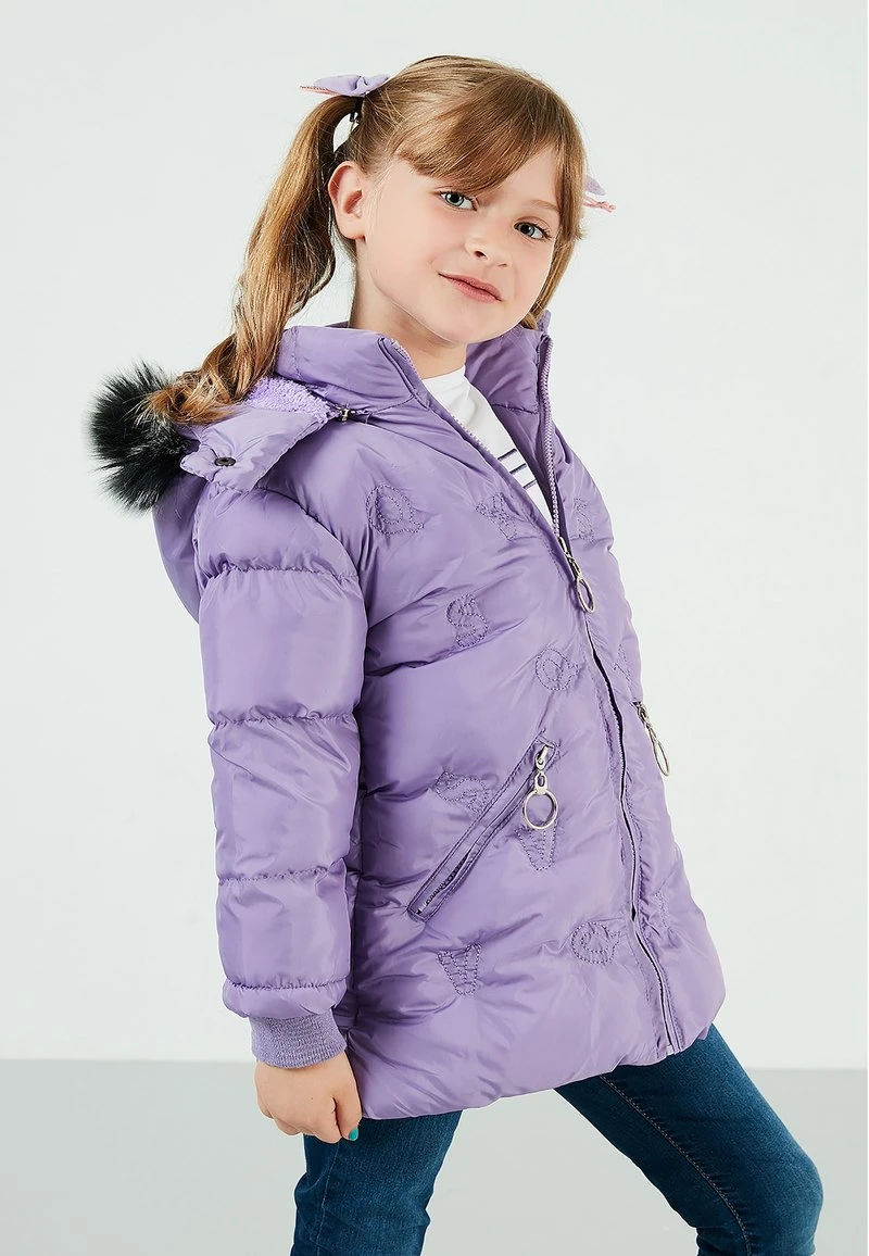 LELA Abrigo De Invierno - Lilac , Niños 3 LELA Abrigo De Invierno - Lilac , Niños - Imagen 3