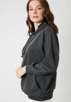 LELA Jersey Con Capucha - Anthracite , Mujer -LELA Tienda 75de74d94f9f4989b2c8ddd5ffc510c8