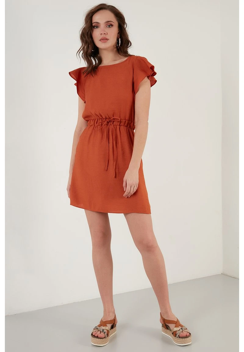 LELA Vestido Informal - Brick Red , Mujer 3 LELA Vestido Informal - Brick Red , Mujer - Imagen 3