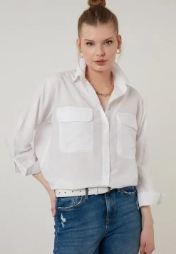 LELA REGULAR FIT - Camisa - White , Mujer 12 LELA REGULAR FIT - Camisa - White , Mujer -LELA Tienda 7a5a7c2b4c5142889c4e4e05e584ed9a