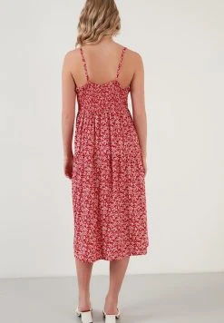 LELA LONG - Vestido Ligero - Red , Mujer -LELA Tienda 7e55951891e24f7fa2af6458282a2d42