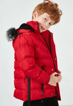 LELA Abrigo De Invierno - Red , Niños -LELA Tienda 7f232eda4dc5475c89a7ddb2f9f18250