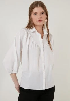 LELA Camisa - Ecru , Mujer -LELA Tienda 7f69015e6bf0431c9eedf10628a6a8a2