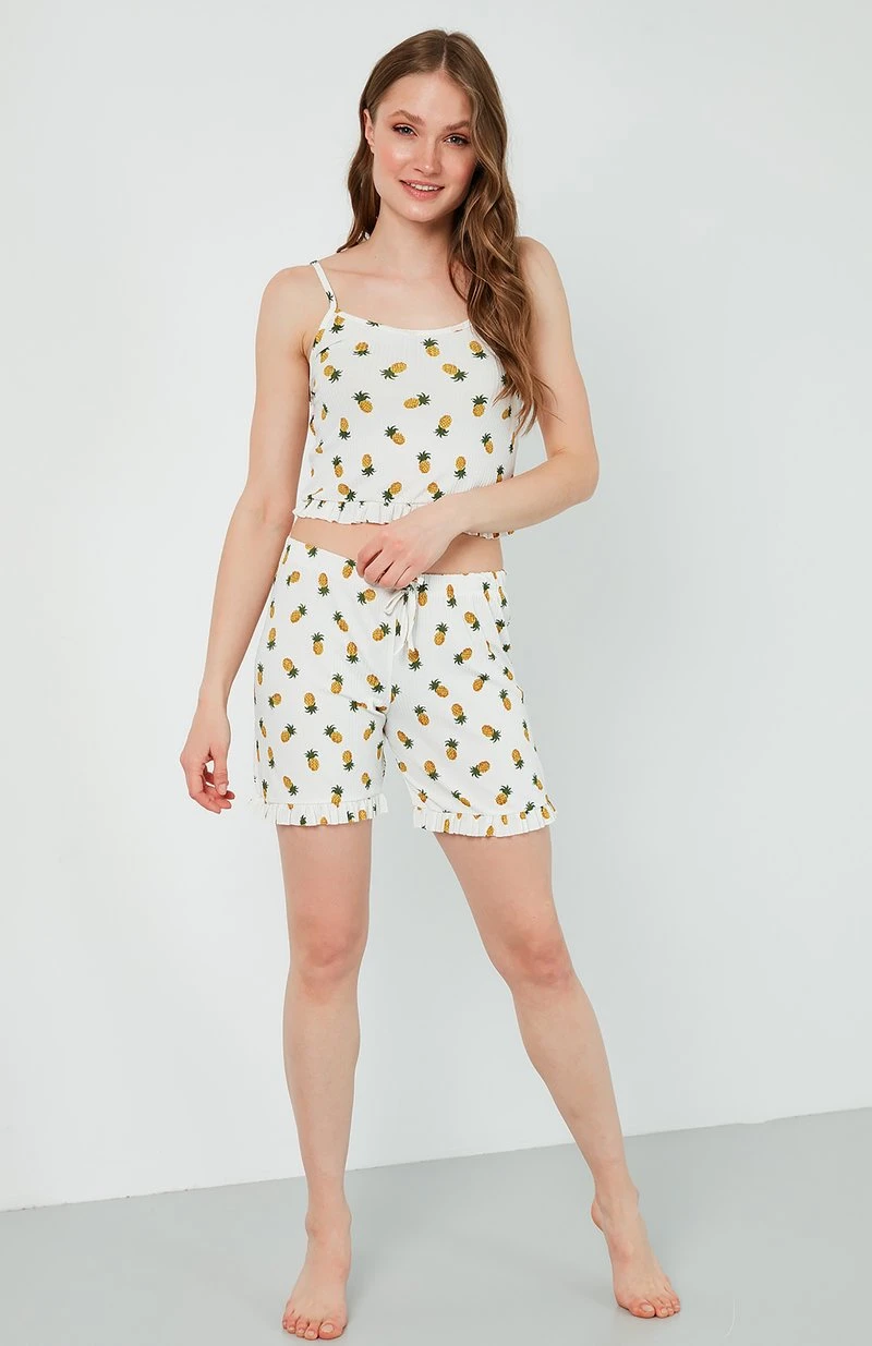 LELA Pijama - Yellow , Mujer 2 LELA Pijama - Yellow , Mujer - Imagen 2