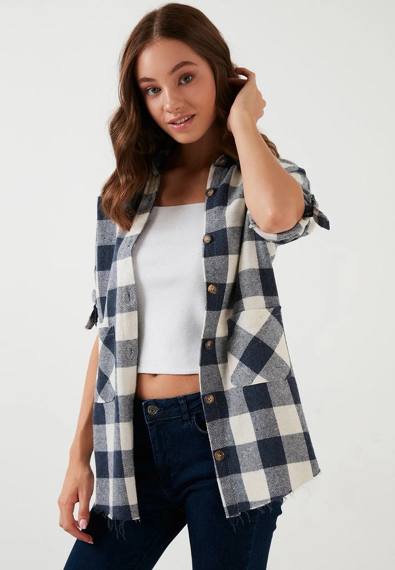 LELA Camisa - Navy Blue , Mujer 2 LELA Camisa - Navy Blue , Mujer - Imagen 2