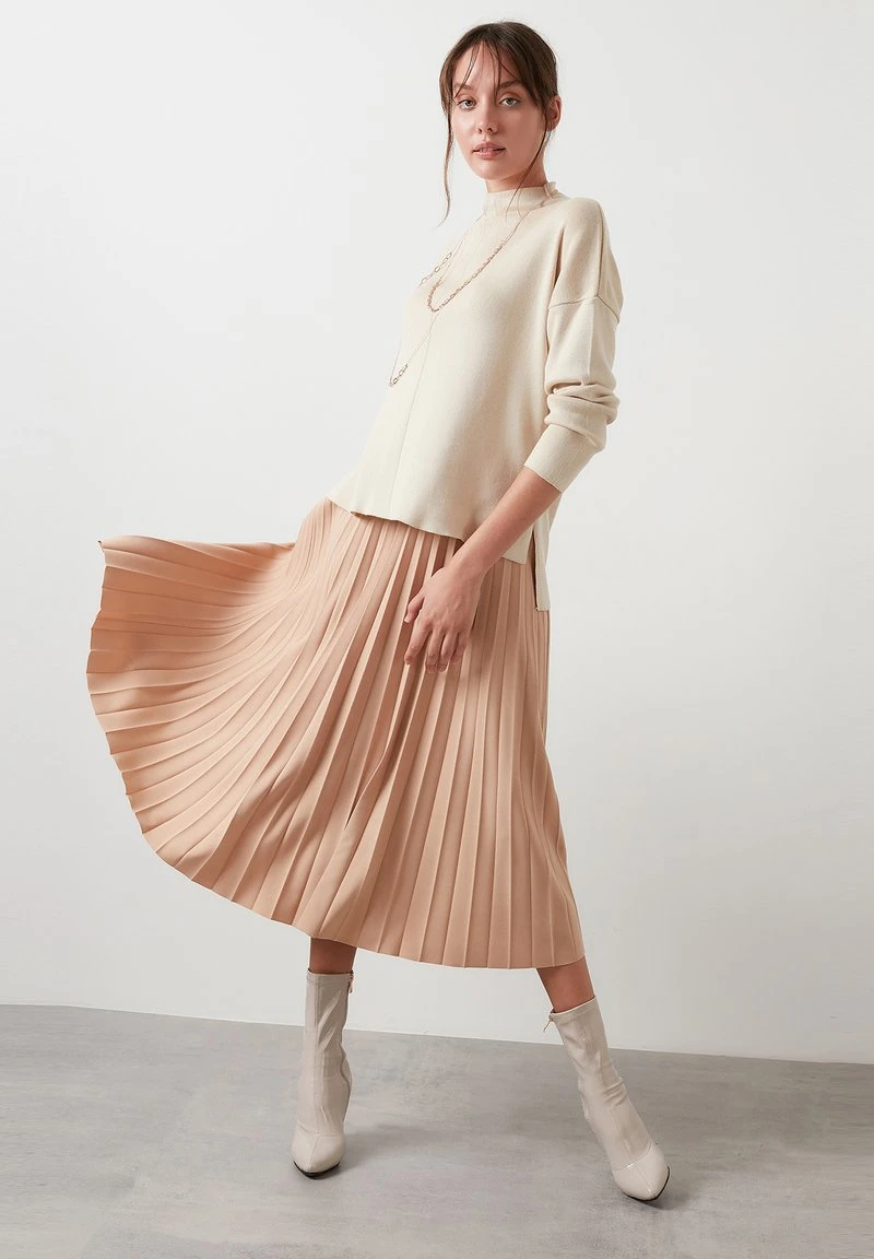 LELA Jersey De Punto - Beige, Mujer 4 LELA Jersey De Punto - Beige, Mujer - Imagen 4