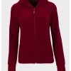 LELA REGULAR FIT - Sudadera Con Cremallera - Bordeaux , Mujer